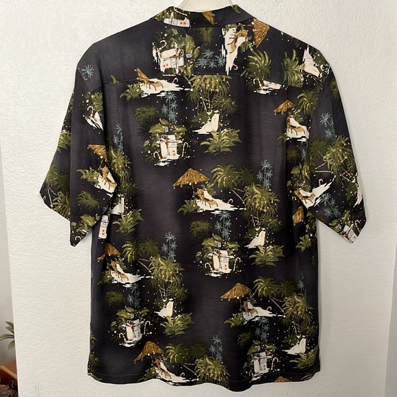 🎅🏻🏝️RARE TOMMY BAHAMA PENGUIN CHRISTMAS HOLIDAY BUTTON DOWN NWOT EXCELLENT COND. - Picture 5 of 8